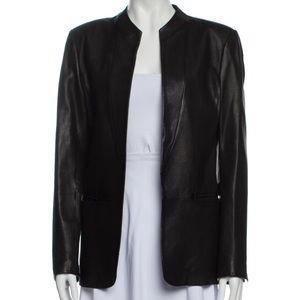 Lamb Leather Evening Jacket by Theory - size Medium